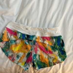 Multi color Lulu shorts